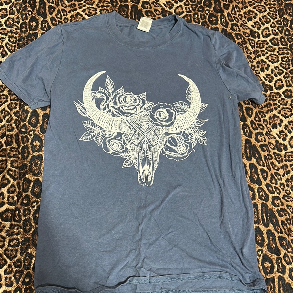 Blue Graphic Men's T-Shirt